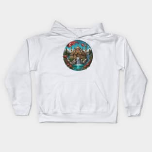 Ayasofya Camii | Fantasy Art Kids Hoodie